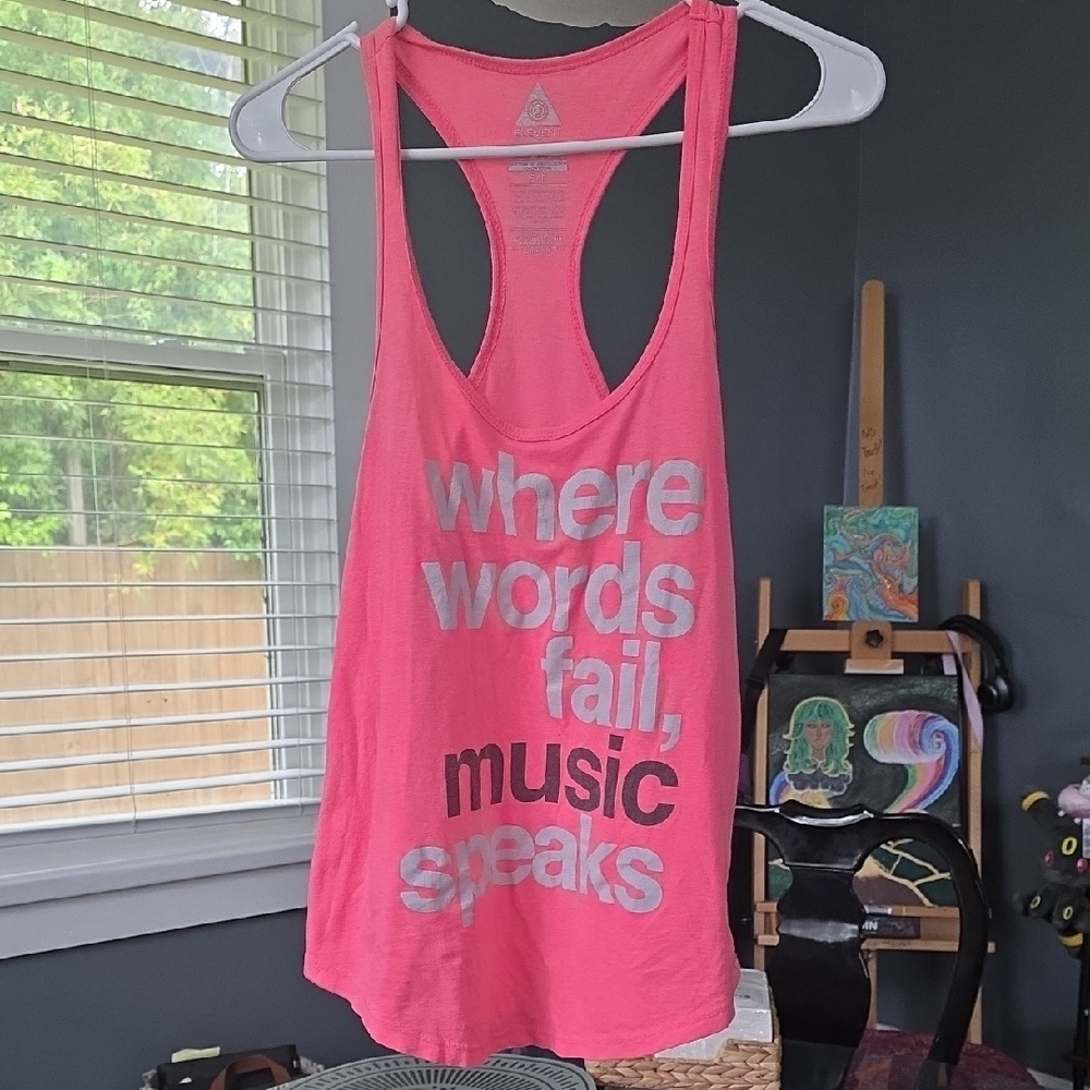 Element Pink Graphic Tank Top